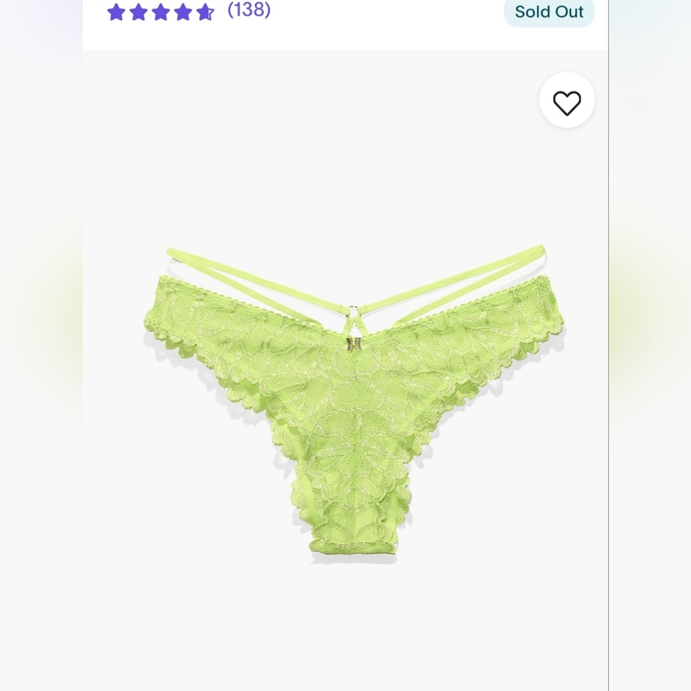 NWT SavageXFenty Panties 1x